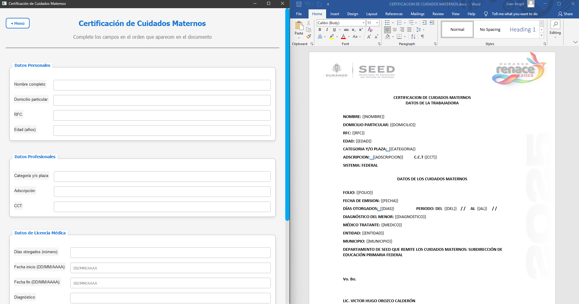 Sistema de Automatización de Licencias Médicas Demo
